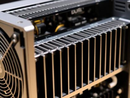 Bitmain Antminer S19 XP mining rig.