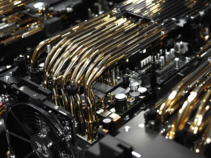 ASIC miner hardware.