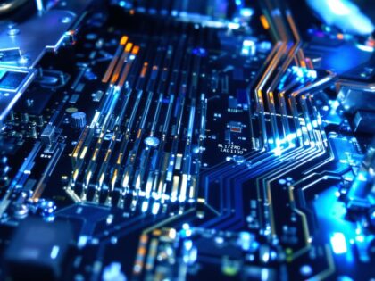 ASIC mining hardware components.