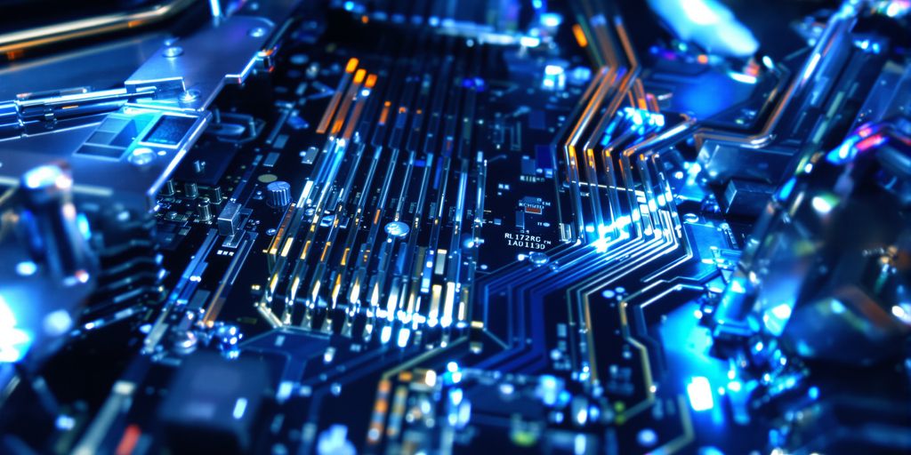ASIC mining hardware components.